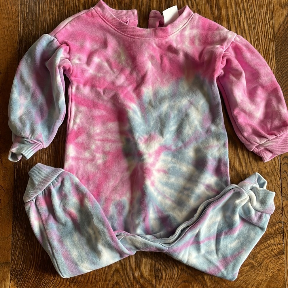 Gap toddler tie dye Sweatshirt jumper